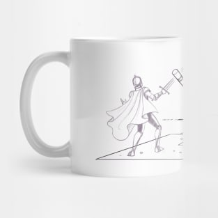 Pencil Is Mightier Than The Sword Mug